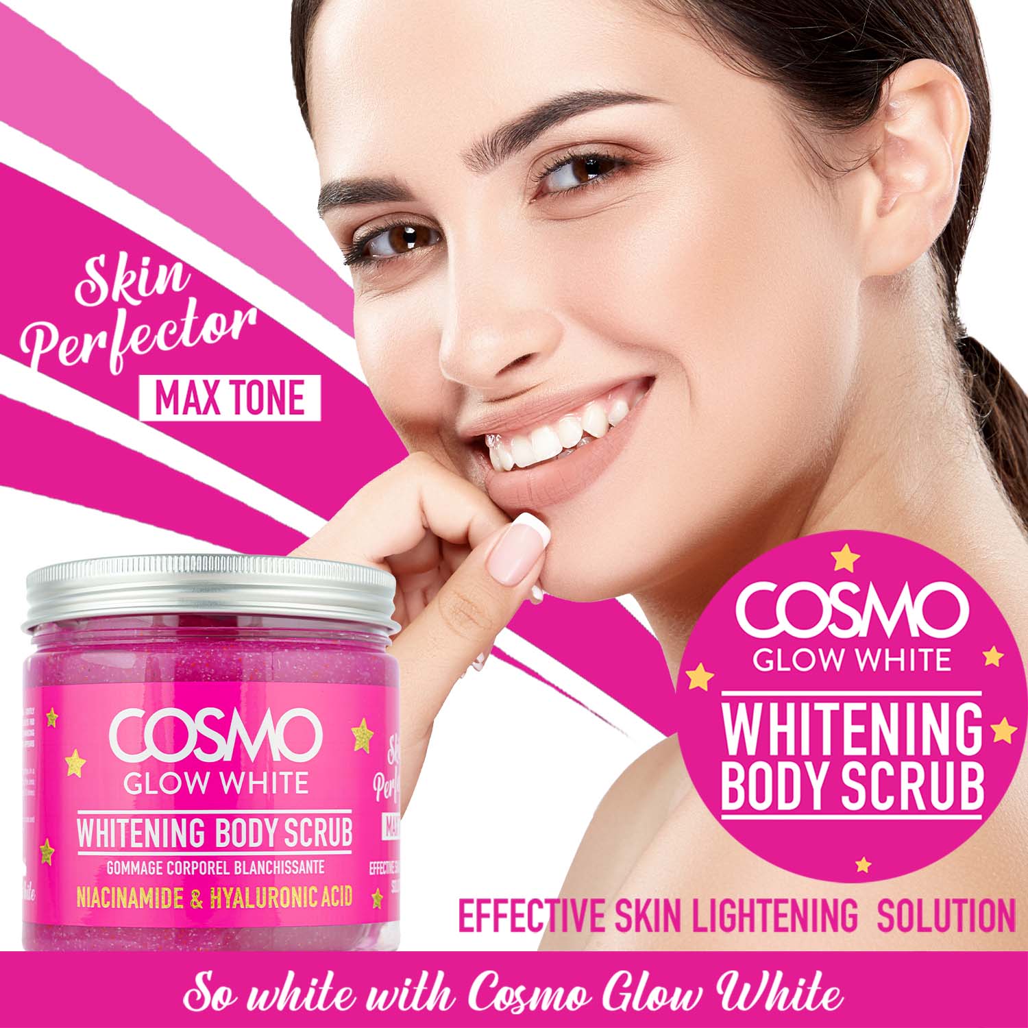 Glow White Whitening Body Scrub